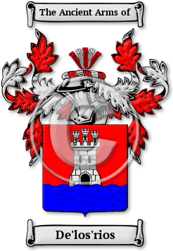 De'los'rios Family Crest Download (JPG) Legacy Series - 600 DPI
