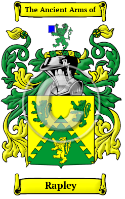 Rapley Family Crest/Coat of Arms