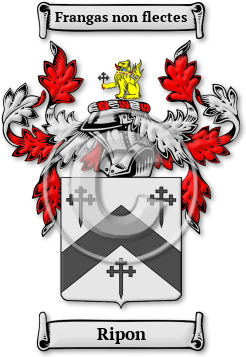 Ripon Family Crest Download (jpg) Legacy Series - 150 DPI