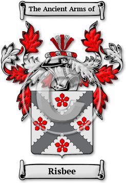 Risbee Family Crest Download (jpg) Legacy Series - 150 DPI