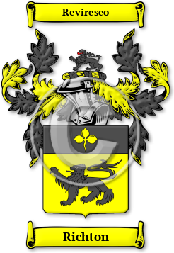 Richton Family Crest Download (JPG) Legacy Series - 600 DPI