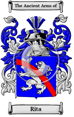 Rita Family Crest Download (JPG) Heritage Series - 600 DPI