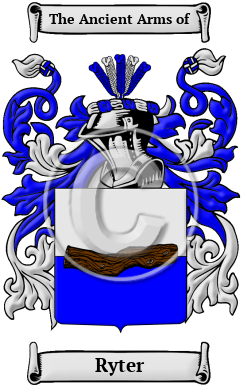 Ryter Family Crest/Coat of Arms
