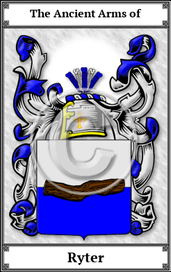 Ryter Family Crest Download (JPG)  Book Plated - 150 DPI