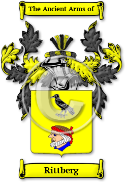 Rittberg Family Crest Download (jpg) Legacy Series - 150 DPI