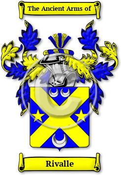 Rivalle Family Crest Download (jpg) Legacy Series - 150 DPI