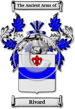 Rivard Family Crest Download (JPG) Legacy Series - 600 DPI