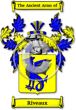 Riveaux Family Crest Download (JPG) Legacy Series - 600 DPI