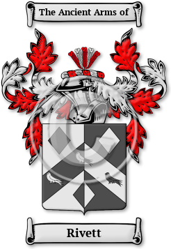 Rivett Family Crest Download (jpg) Legacy Series - 150 DPI