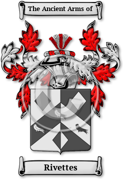 Rivettes Family Crest Download (JPG) Legacy Series - 600 DPI