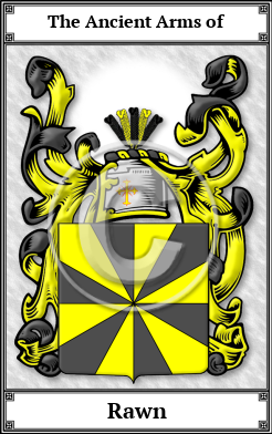 Rawn Family Crest Download (JPG)  Book Plated - 150 DPI