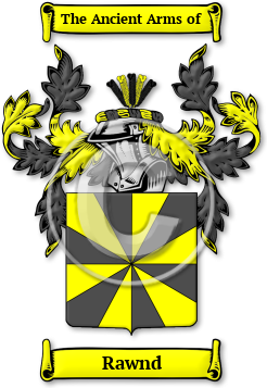 Rawnd Family Crest Download (jpg) Legacy Series - 150 DPI