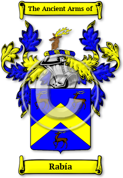 Rabía Family Crest Download (jpg) Legacy Series - 150 DPI