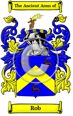 Rob Family Crest Download (JPG) Heritage Series - 600 DPI