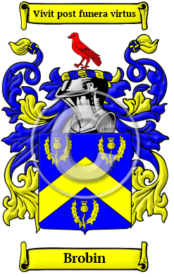 Brobin Family Crest Download (JPG) Heritage Series - 600 DPI