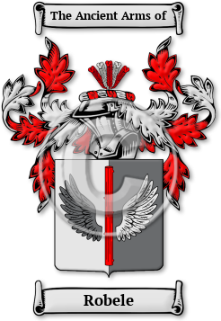 Robele Family Crest Download (JPG) Legacy Series - 600 DPI