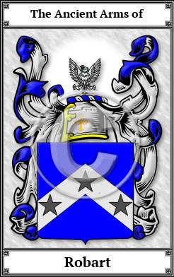 Robart Family Crest Download (JPG)  Book Plated - 150 DPI