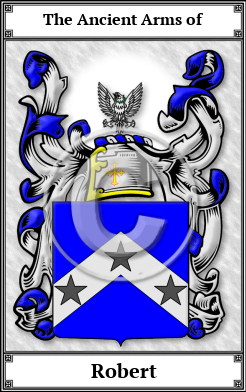 Robert Family Crest Download (JPG)  Book Plated - 150 DPI