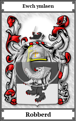 Robberd Family Crest Download (JPG)  Book Plated - 150 DPI