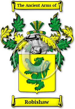 Robishaw Family Crest Download (jpg) Legacy Series - 150 DPI