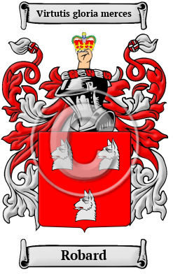 Robard Family Crest/Coat of Arms