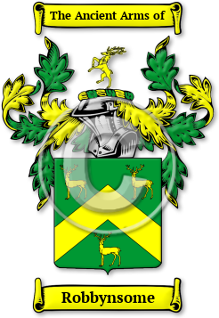 Robbynsome Family Crest Download (jpg) Legacy Series - 150 DPI