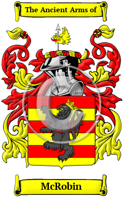 McRobin Family Crest Download (JPG) Heritage Series - 600 DPI
