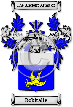Robitalle Family Crest Download (jpg) Legacy Series - 150 DPI
