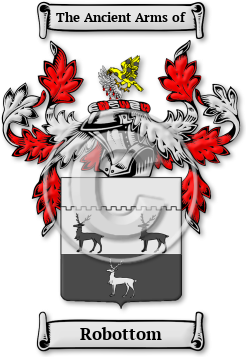 Robottom Family Crest Download (jpg) Legacy Series - 150 DPI