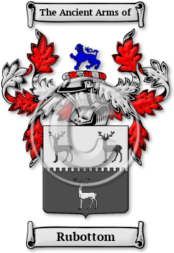 Rubottom Family Crest Download (jpg) Legacy Series - 150 DPI