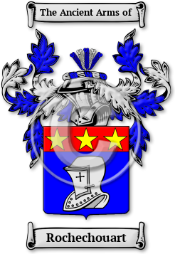 Rochechouart Family Crest Download (jpg) Legacy Series - 150 DPI