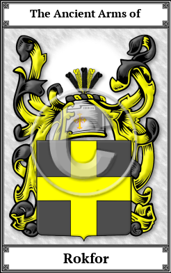 Rokfor Family Crest Download (JPG)  Book Plated - 150 DPI