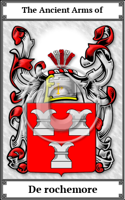 De rochemore Family Crest Download (JPG) Book Plated - 600 DPI