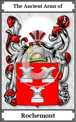 Rochemont Family Crest Download (JPG) Book Plated - 600 DPI