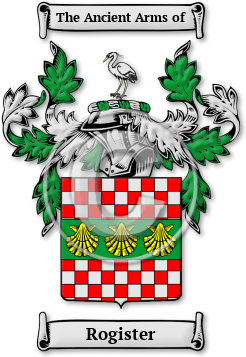 Rogister Family Crest Download (jpg) Legacy Series - 150 DPI