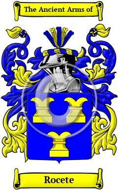 Rocete Family Crest Download (JPG) Heritage Series - 300 DPI