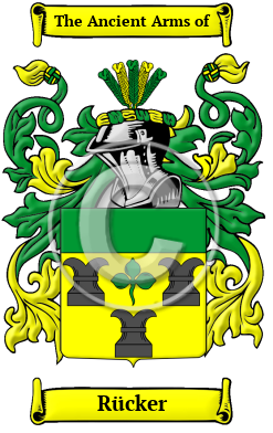 Rücker Family Crest Download (JPG) Heritage Series - 300 DPI