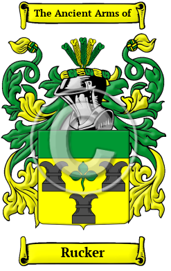 Rucker Family Crest Download (JPG) Heritage Series - 600 DPI