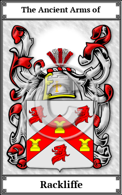 Rackliffe Family Crest Download (JPG)  Book Plated - 150 DPI