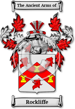 Rockliffe Family Crest Download (jpg) Legacy Series - 150 DPI