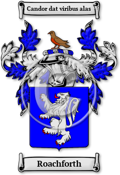Roachforth Family Crest Download (JPG) Legacy Series - 600 DPI
