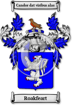 Roakfeart Family Crest Download (jpg) Legacy Series - 150 DPI