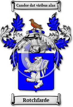 Rotchfarde Family Crest Download (JPG) Legacy Series - 600 DPI