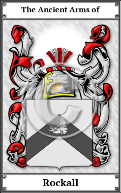 Rockall Family Crest Download (JPG) Book Plated - 600 DPI