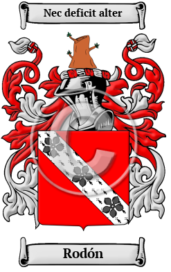Rodón Family Crest Download (JPG) Heritage Series - 300 DPI