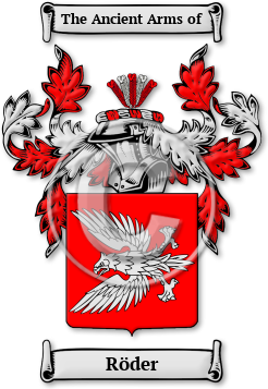 Röder Family Crest Download (jpg) Legacy Series - 150 DPI