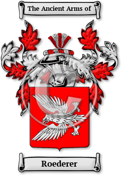 Roederer Family Crest Download (jpg) Legacy Series - 150 DPI