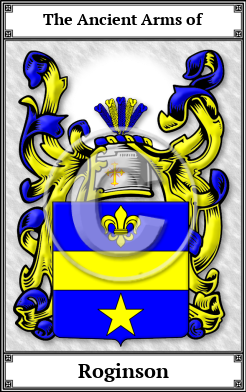 Roginson Family Crest Download (JPG)  Book Plated - 150 DPI