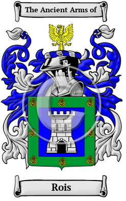 Rois Family Crest Download (JPG) Heritage Series - 600 DPI