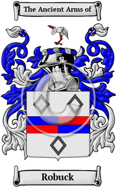 Robuck Family Crest Download (JPG) Heritage Series - 600 DPI